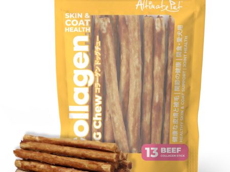 Altimate Pet Beef Stick Collagen Dog Chews 13pcs Fashion