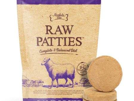 37% OFF: Absolute Bites Lamb Freeze-Dried Raw Patties Dog Food 14oz Supply