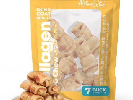 Altimate Pet Duck Knotted Bone Collagen Dog Chews 7pcs For Cheap