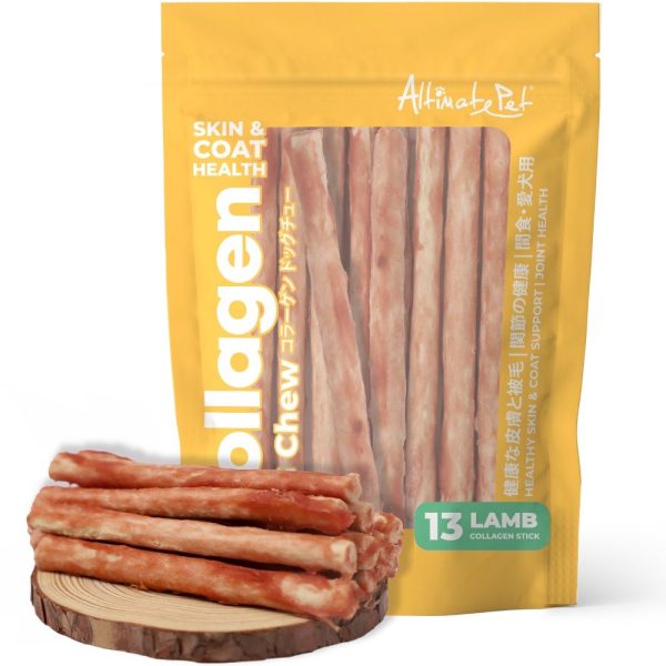 Altimate Pet Lamb Stick Collagen Dog Chews 13pcs For Discount