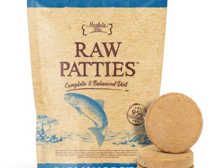 37% OFF: Absolute Bites Salmon Freeze-Dried Raw Patties Dog Food 14oz For Sale