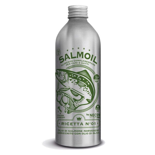 Salmoil Norwegian Salmon Oil Recipe 1 Kidney Wellness Supplement For Cats & Dogs For Sale