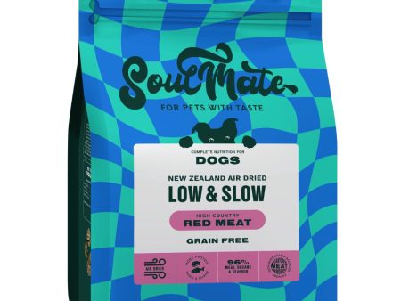 SoulMate Low & Slow New Zealand Red Meat Grain Free Air Dried Dog Food Sale