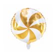 Gold Swirly Lollipop Foil Balloon 14in Online now