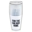 For The Car Ride Home Frosted Plastic Cups 8ct For Sale