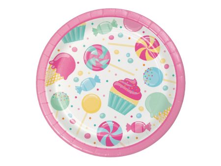 Candy Shop Dessert Plates 8ct Sale