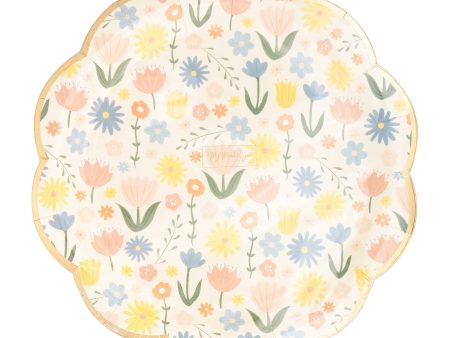 Springtime Blooms Lunch Plates 8ct Sale