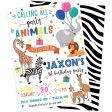 Party Animals Birthday Party Invitation Online Hot Sale