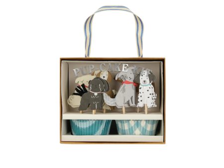 Puppy Cupcake Decorating Kit 24ct For Cheap