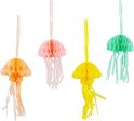 Under the Sea Jellyfish Honeycomb Decorations 8ct Online Hot Sale