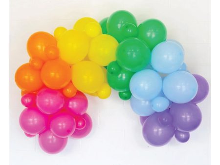 Rainbow Balloon Arch Kit 60ct Online