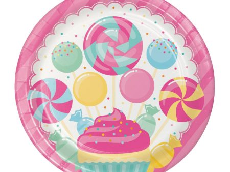 Candy Shop Lunch Plates 8ct Sale