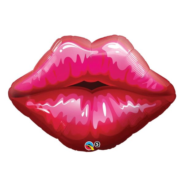 Giant Red Kissy Lips Balloon 30  Fashion