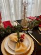 Christmas Gold Table setting package Online Sale