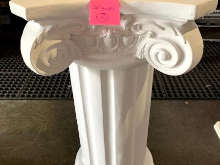 30  White Roman Columns Online