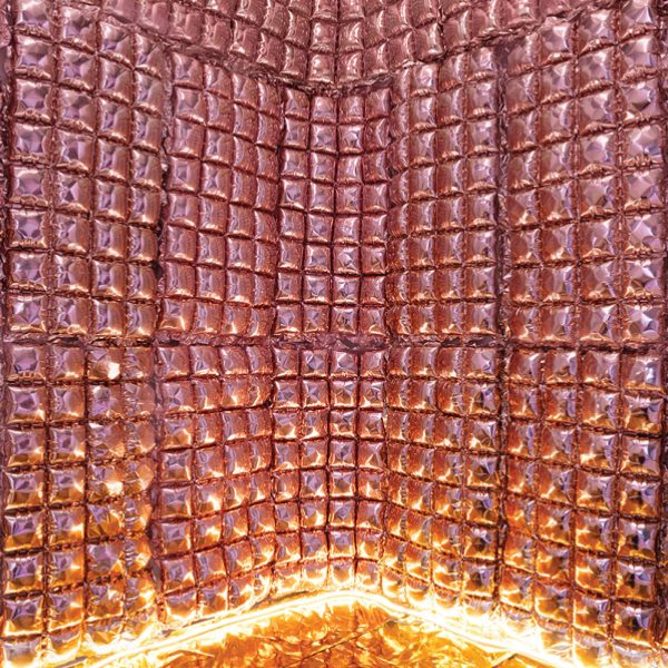 Metallic Rose Gold Waffle Balloon Wall Panel Discount