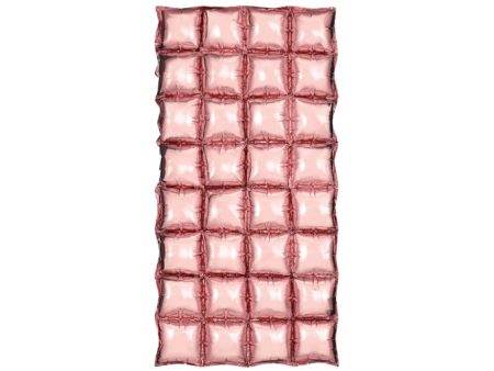 Metallic Rose Gold Waffle Balloon Wall Panel Discount