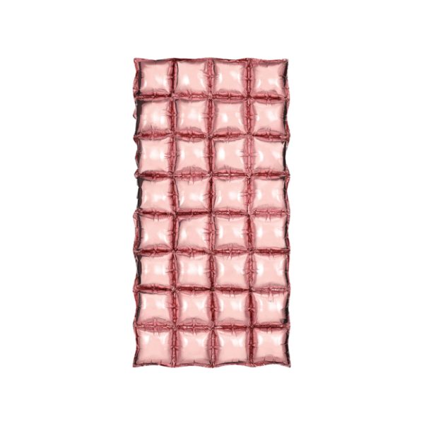 Metallic Rose Gold Waffle Balloon Wall Panel Discount