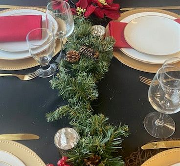 Christmas 6ft Garland for Table Online now