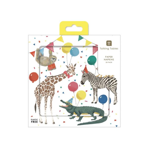 Party Safari Lunch Napkins 20ct Supply