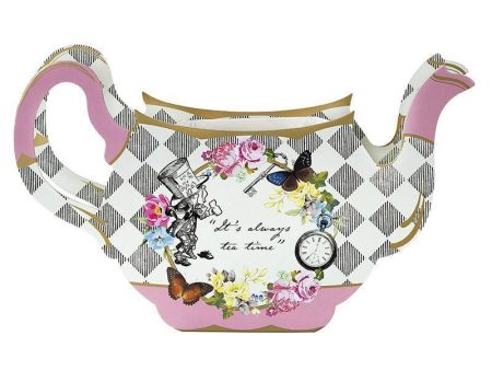 Alice in Wonderland Teapot Vase Table Topper on Sale