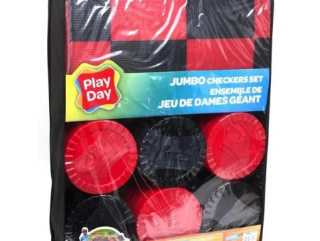 Jumbo Checkers Set on Sale