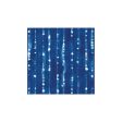 Shibori Blue & White Tie-Dye Dessert Napkins 24ct Supply