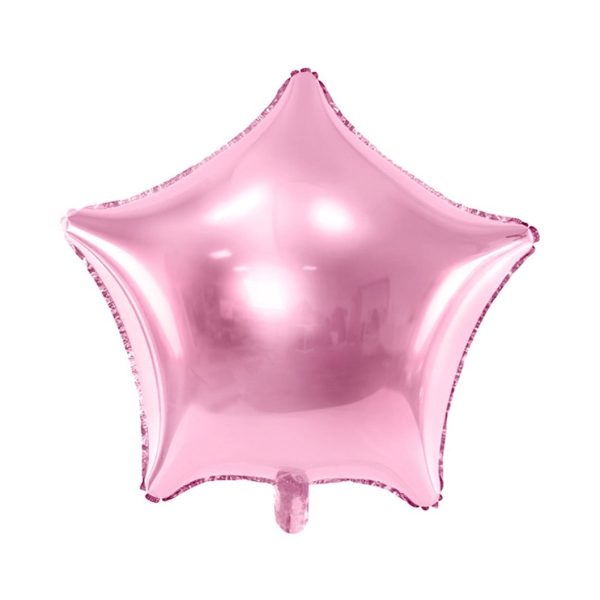 Light Pink Star Foil Balloon 19in Online