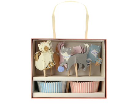 Cute Kitten Cupcake Decorating Kit 24ct Online Hot Sale