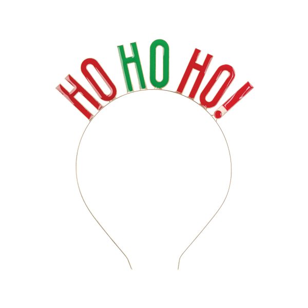 HO HO HO Metal Headband Cheap