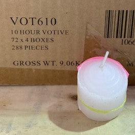 10 hours votive candle ( Pack of 10) on Sale