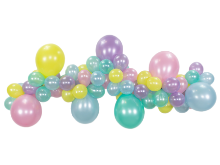 Pastel Ice Cream Balloon Garland Kit - 6ft. Online Hot Sale