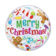 Christmas Candies & Treats Bubble Balloon 22in Online now