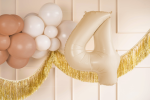 34  Beige Number Balloon 0-9 For Discount