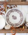 Plymouth Turkey Round Bamboo Serving Tray Online Sale