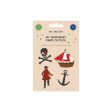 Pirate Party Temporary Tattoos 8ct Fashion