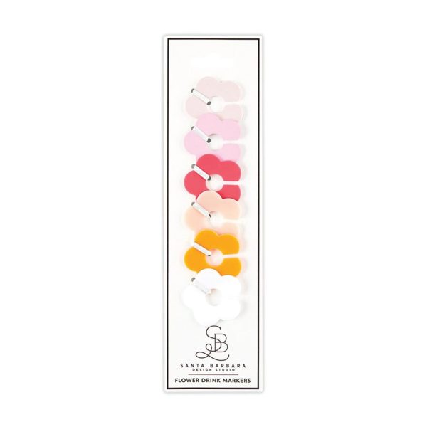 Acrylic Flower Drink Markers 6ct Online Hot Sale