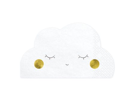 Happy Cloud Dessert Napkins 20ct Supply