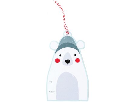 Large Polar Bear Gift Tags 12ct Online Hot Sale