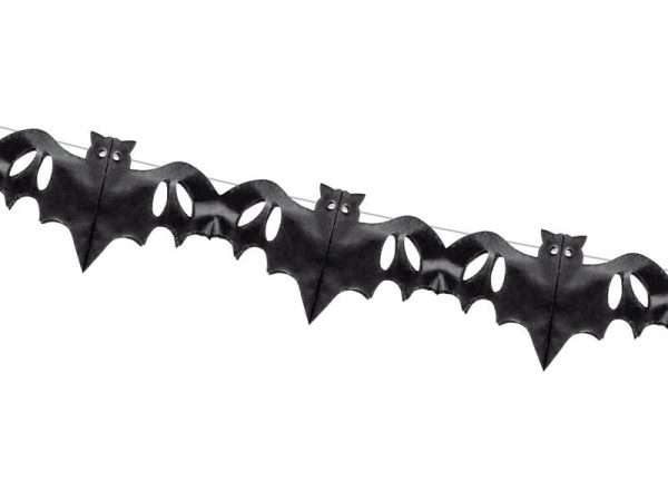 Halloween Bat Tissue Garland 13ft Online Sale