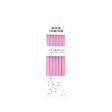 Pink & Purple Birthday Candles 12ct Sale