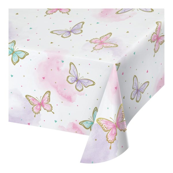 Butterfly Paper Table Cover Supply