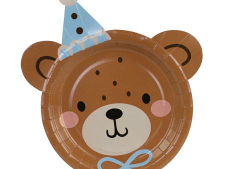 Teddy Bear Party Dessert Plates 6ct Online Sale