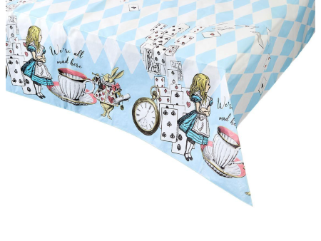 Alice in Wonderland Paper Table Cover Online now