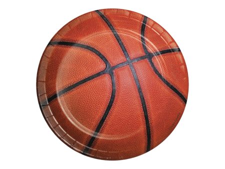 Basketball Party Dessert Plates 8ct For Discount