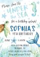 Under The Sea Birthday Invitation Sale