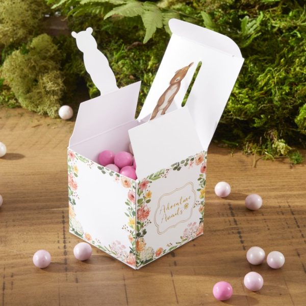 Floral Woodland Baby Favor Boxes 24ct Discount