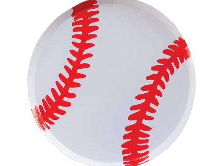 Baseball Dessert Plates 8ct Sale