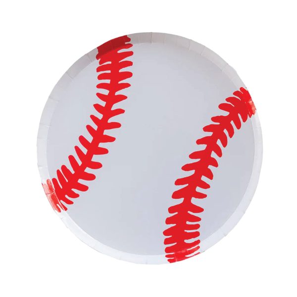 Baseball Dessert Plates 8ct Sale