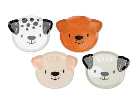 Bow Wow Dog Lunch Plates 8ct Online now